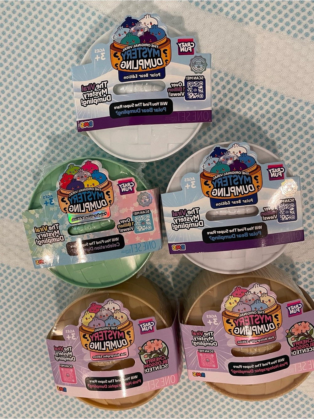 5 sealed RMS DUMPLINGS